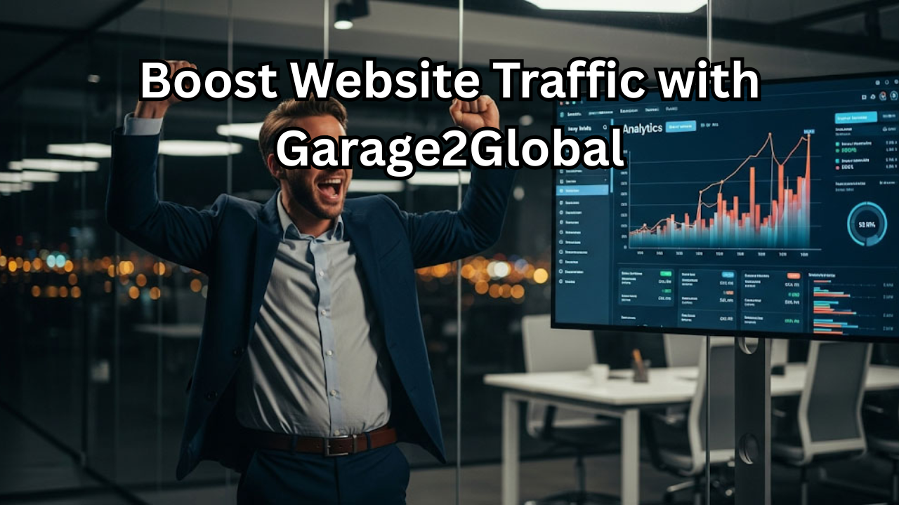 Boost Website Traffic with Garage2Global: A Complete Guide for Faster Online Growth